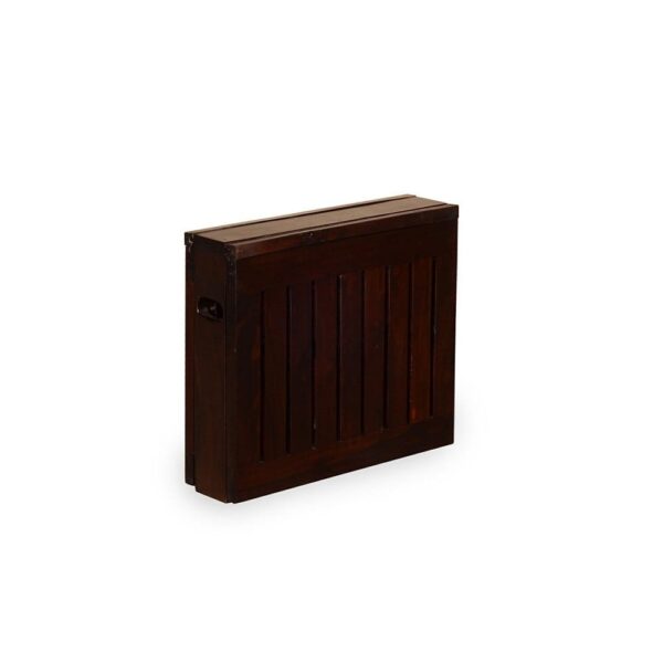 Foldable Coffee Table (Walnut Finish) - Image 5