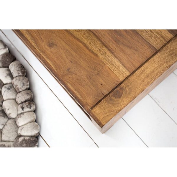 Providence Solid Sheesham Wood Tv unit | Coffee table in Honey Finish - Image 6