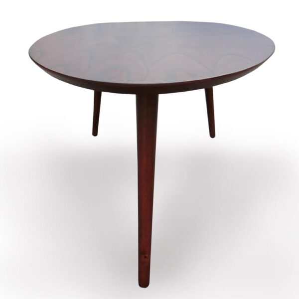 Sheesham Wood Oval Shaped Simply Designed Coffee Table - Image 2