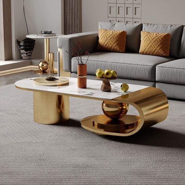 Marble Center Table - Image 2